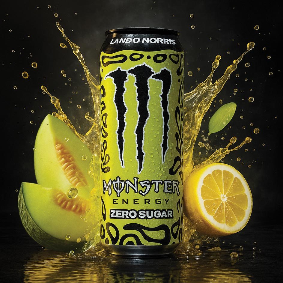 Monster Energy Importado: Lando Norris-Bad Apple-Monarch-Cosmic