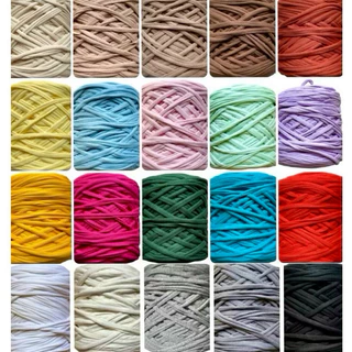 Fio de malha residual 1kg Tapeteco - artesanato, crochê, tapetes, cores imperdíveis! em Oferta na Shopee