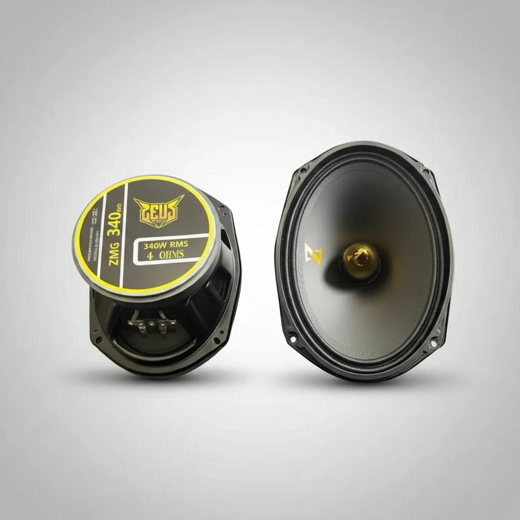 2 Par Super Alto Falante Zeus 6x9 680 Rms Lançamento = Zeta evok