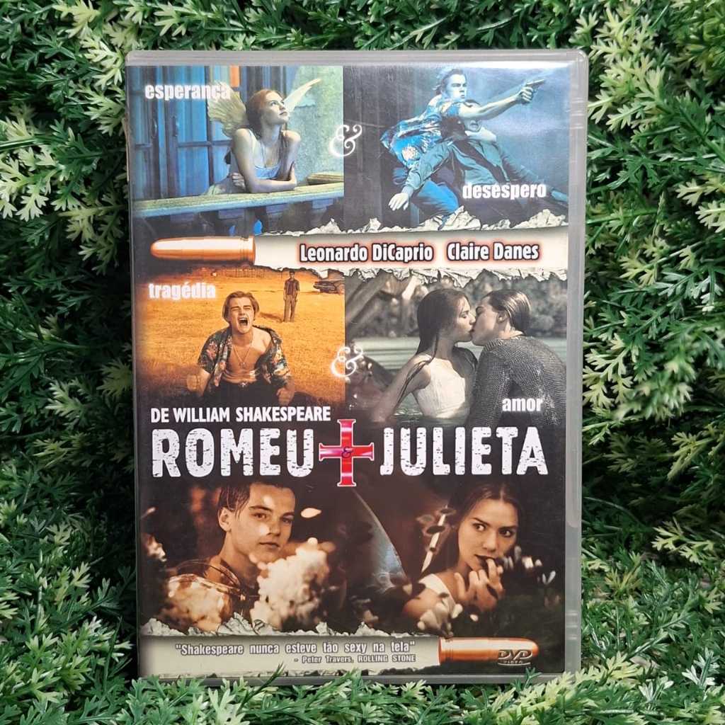 DVD - Romeu e Julieta - Leonardo DiCaprio / Claire Danes | Shopee