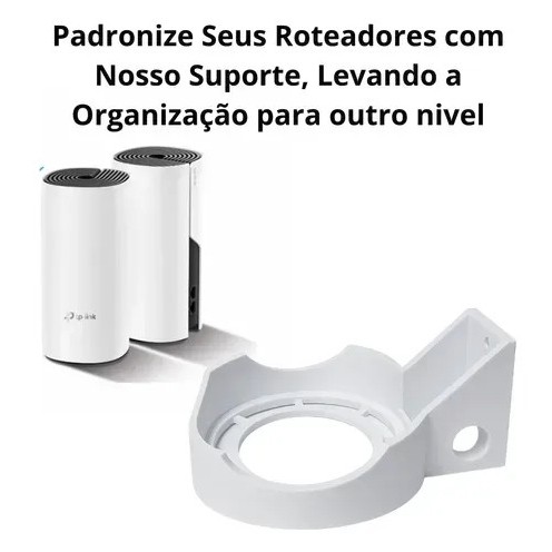 Suporte De Parede Para Roteador Deco M4 S7 Rede Mesh Tp Link | Shopee ...