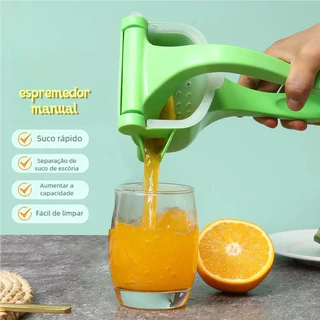 Espremedor Manual Fácil - Para Frutas e Preparo de Sucos Frescos em Casa em Oferta na Shopee