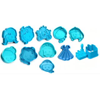 Ejetor Doce Brigadeiro Princesas Cute Vestido Carrruagem Castelo 11 modelos e Olhinhos