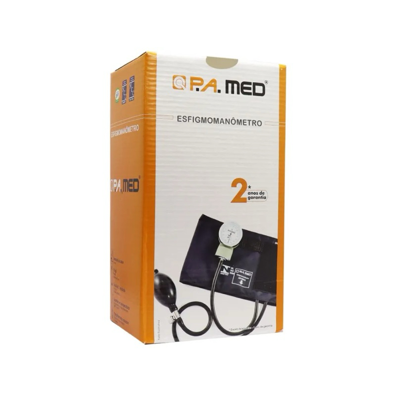 Aparelho de pressão Esfigmomanômetro P.A.MED | Shopee Brasil