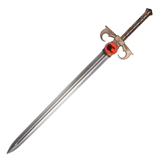 Espada Justiceira Lion Thundercats Aço Tamanho Real CosPlay Brincadeira Personagens Anime Gamer adag