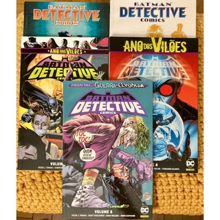 Kit Hq Batman Detective Comics 1 a 5 - Completa - Peter J. Tomasi - Ed. Panini
