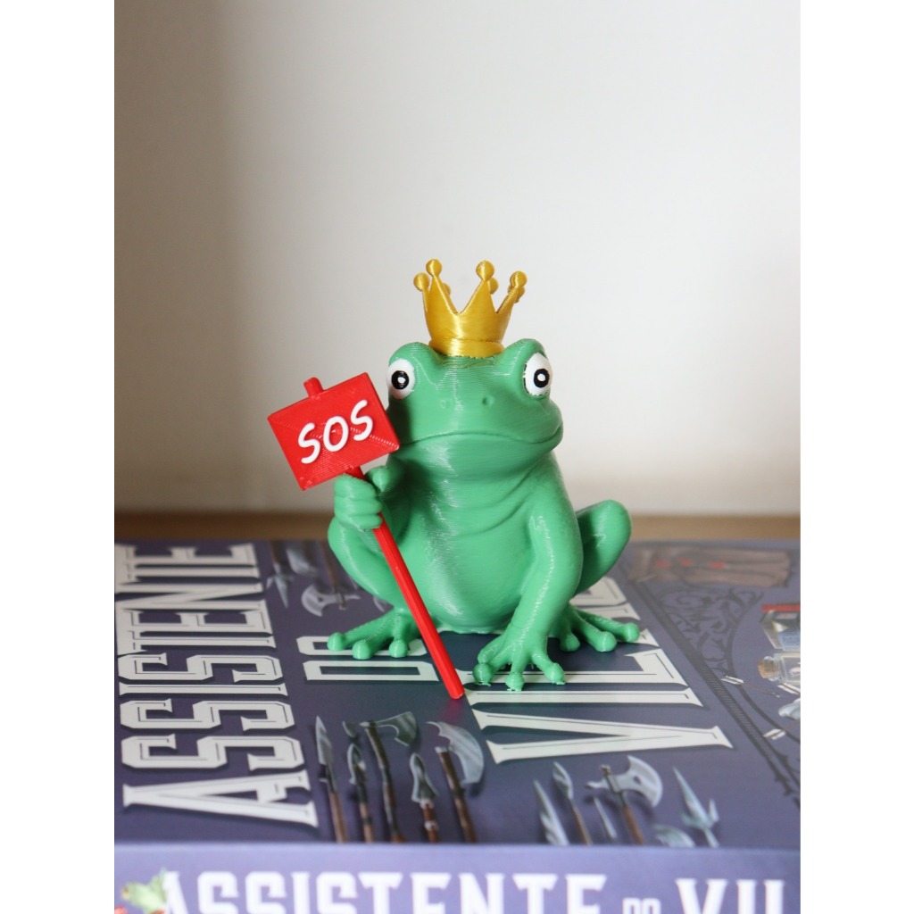 Sapo Reinaldo - Assistente do Vilão - Trystan Maverine e Evie