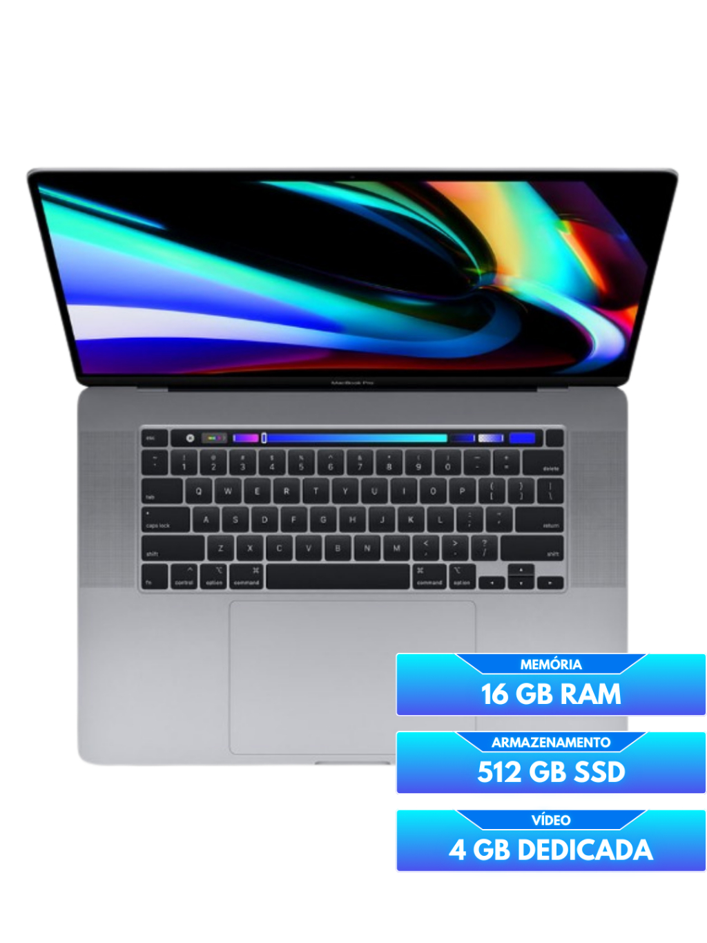 MacBook Pro 2019 - i7, AMD Radeon Pro 5300M, 16GB RAM 512GB SSD
