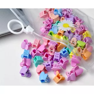 ANA1108 Conjunto 250Unis Mini Presilhas de Cabelo Coloridas para Crianças,Acessórios de Cabelo Fofos em Oferta na Shopee