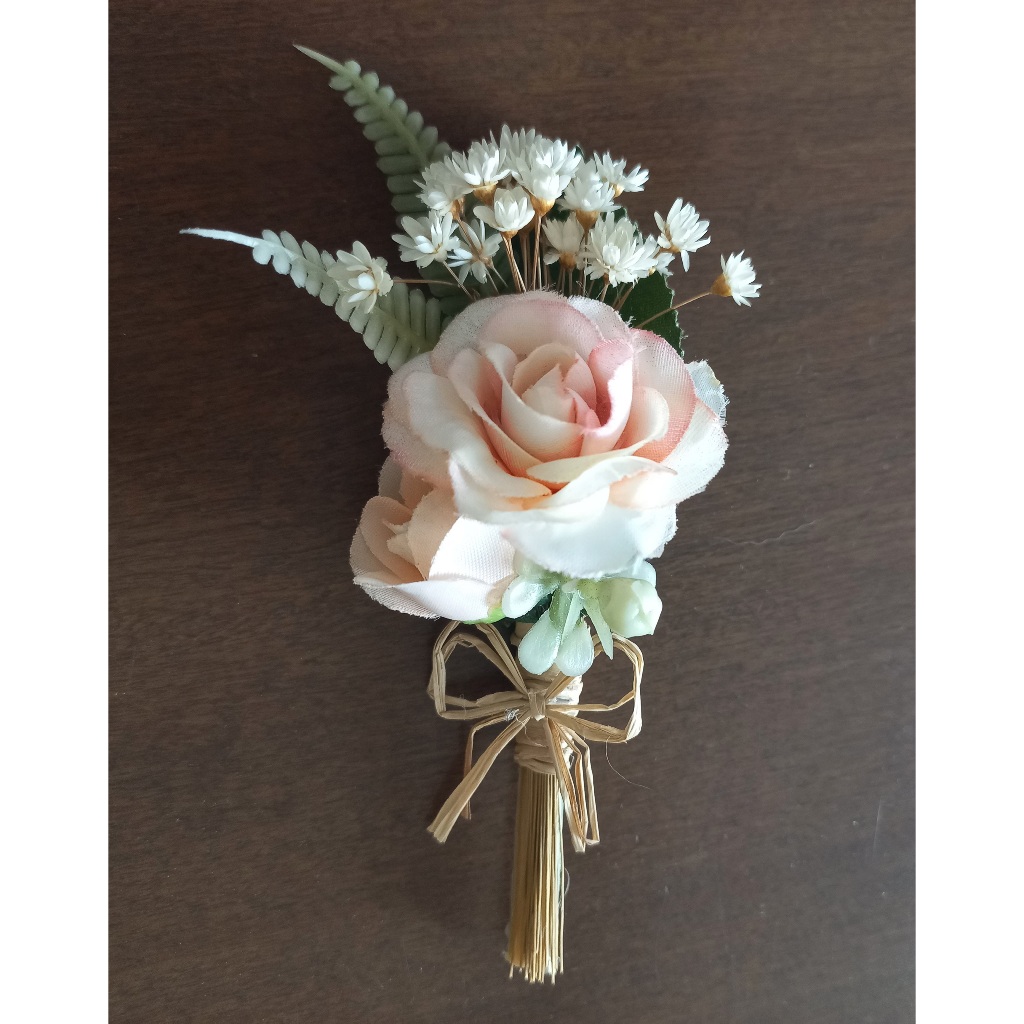 Flor de Lapela Lapela do Noivo Pais e Padrinhos | Shopee Brasil