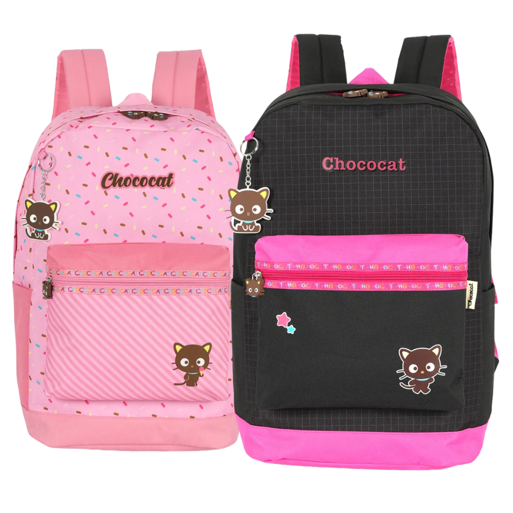 Mochila Chococat Amigos da Hello Kitty Sanrio Oficial 18 Litros
