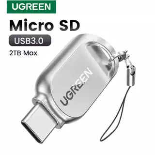 Leitor de Cartão UGREEN USB-C Micro SD TF OTG USB 3.0 para Android, Notebook e PC