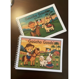 Gaúcho Goods volume 1 e 2 livro para colorir em Oferta na Shopee