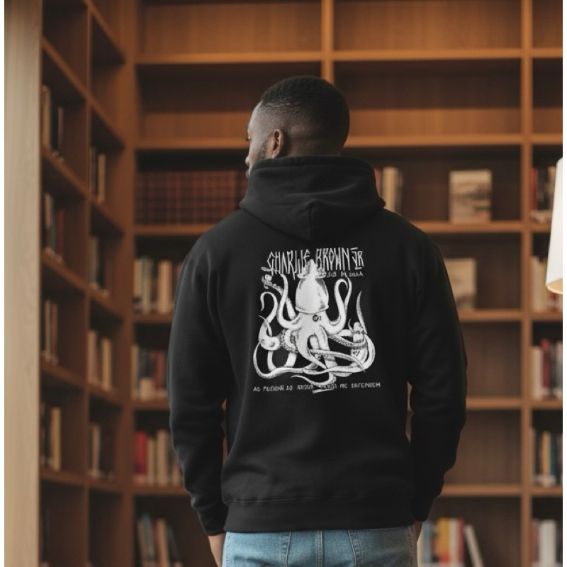 Moletom Canguru Charlie Brown Jr Zoio de Lula Blusa de Frio com