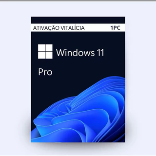 Licença Chave de Ativação Original Windows 11 Pro - Sistema Operacional Seguro