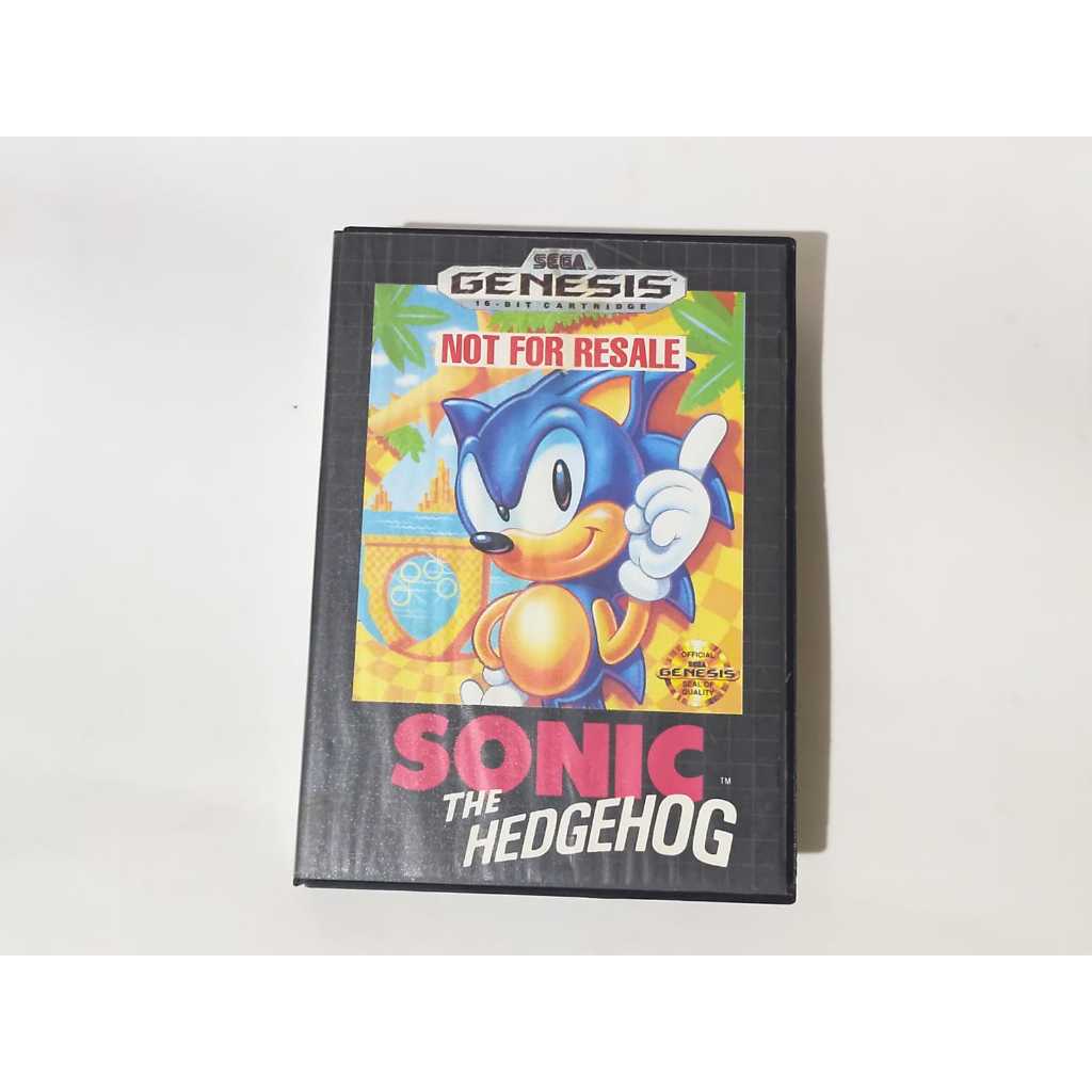 Sonic The Hedgehog 100% Original Sega Mega Drive Com Caixa | Shopee Brasil
