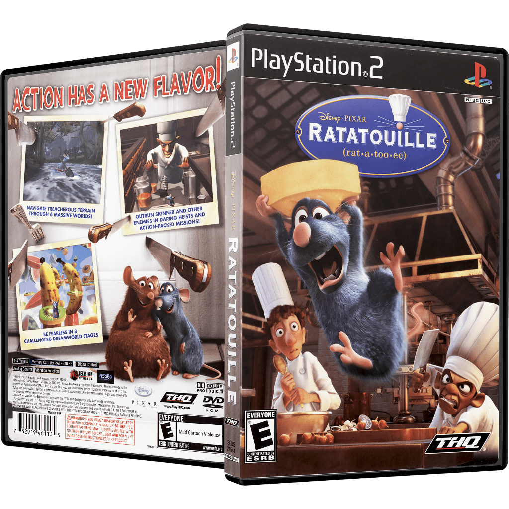Ratatouille PS2 – Mídia Física Com Encarte + Box Completo | Shopee Brasil