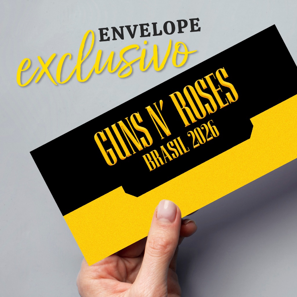 Item colecionável personalizado - Guns N' Roses 2026 Tour | Shopee