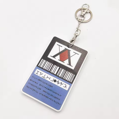 Chaveiro Porta-Cartões Hunter x Hunter – Licença Hunter em PVC