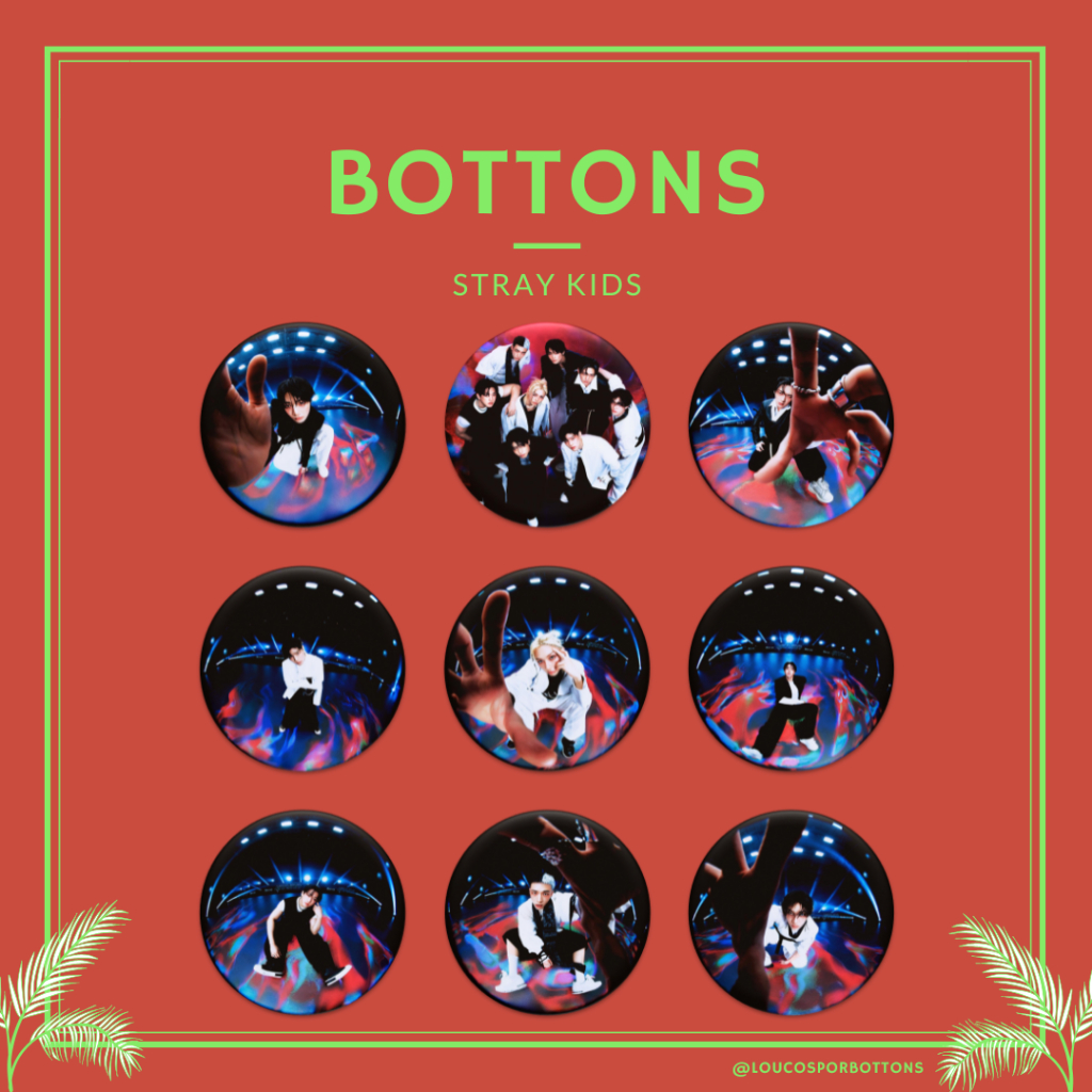 Bottons Stray Kids - 3,5 cm (DO IT) | Shopee Brasil