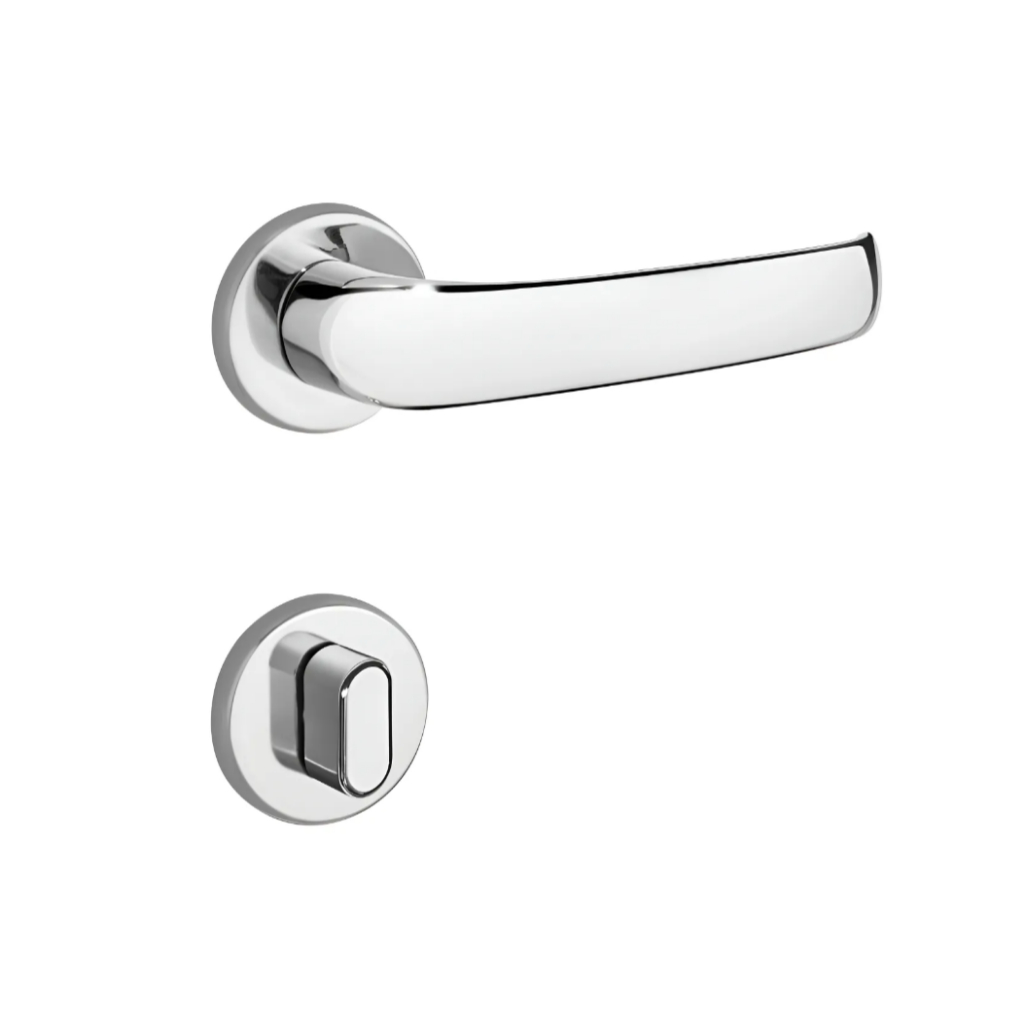 Fechadura Lockwell Milla 40mm Banheiro Cromado | Shopee Brasil