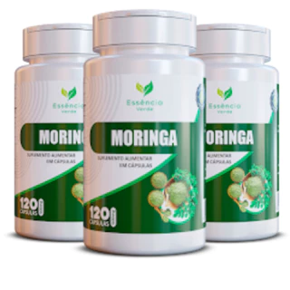 Moringa Oleifera 500mg - A Planta da Vida em Cápsulas | Energia e Bem-Estar Natural em Oferta na Shopee