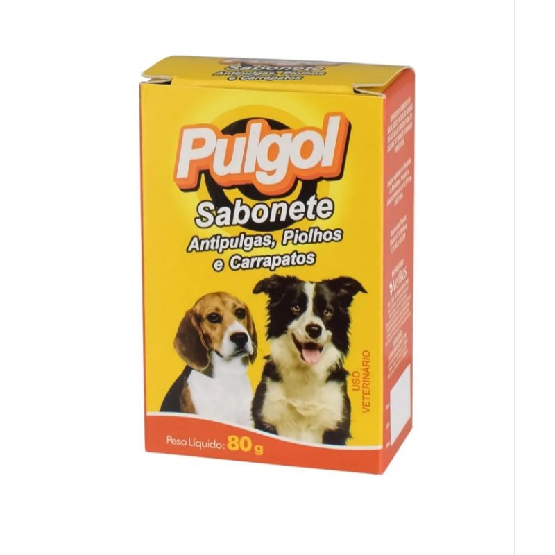 sabonete PULGOL para pet ( contra pulgas e carrapatos) | Shopee Brasil
