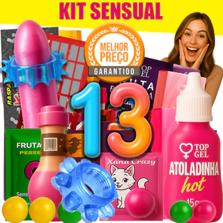 Sex Shop Produtos Kit 13 itens Eróticos sexual gel sexy shop casal lubrificante intimo sexshop trz em Oferta na Shopee