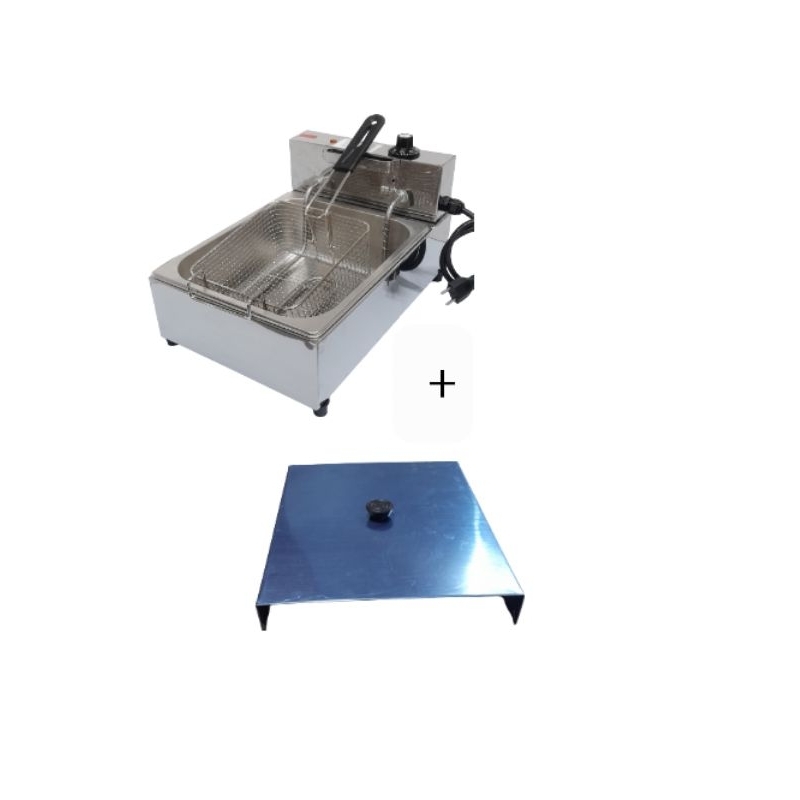 fritadeira Industrial 5 litros batata pasteis salgados com T