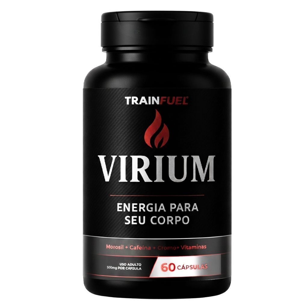 Virium Suplemento Poderoso e Concentrado 60 Cápsulas Para Energia e ...