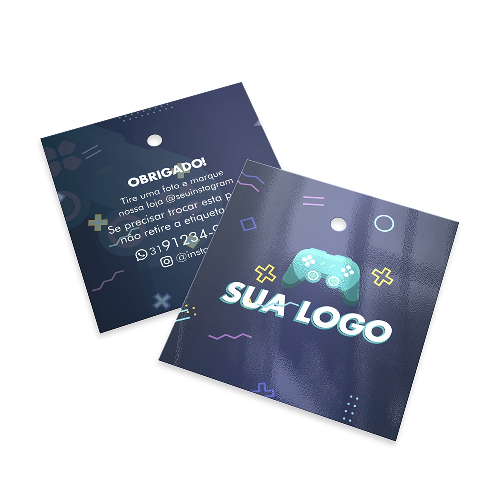 Mini Tag Personalizada 1000und | Shopee Brasil