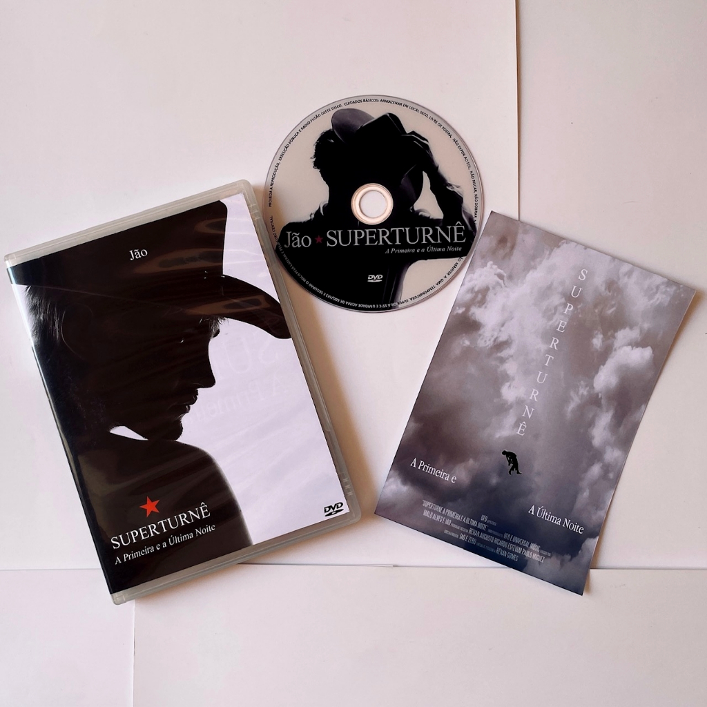 DVD Jão Superturnê A Primeira e A Última Noite 2025 Supernova Ao Vivo ...