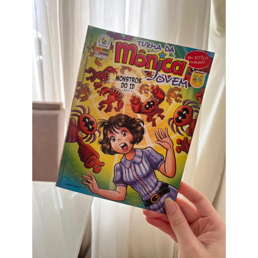 Gibi Turma da Mônica Jovem 1° Série (volume 15 ao 44) | Shopee Brasil