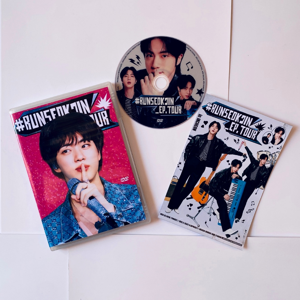 BTS 君に届く DVD JIN トレカ DVD Jin RUN SEOKJIN EP TOUR Live In Incheon 2025 Bts Jin Tour Kim