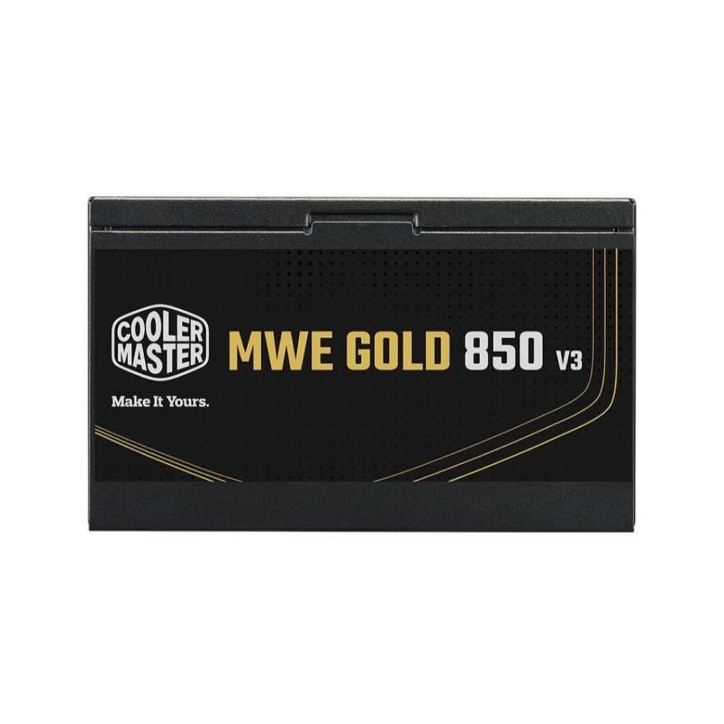 Fonte para PC gamer, Cooler Master MWE Gold 850 V3, 850W, 80 Plus