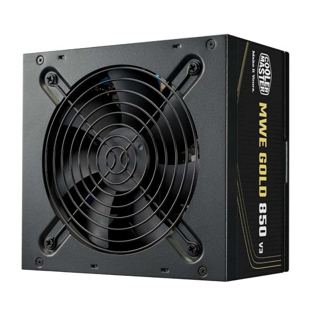 Fonte para PC gamer, Cooler Master MWE Gold 850 V3, 850W, 80 Plus