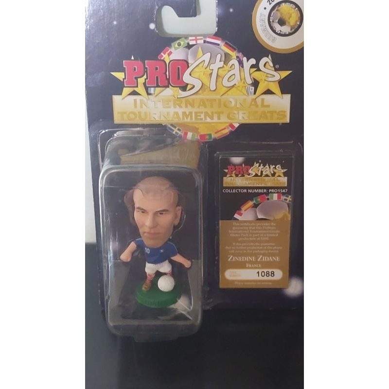 Mini craque Zidane França Corinthian Prostars - Lacrado. | Shopee