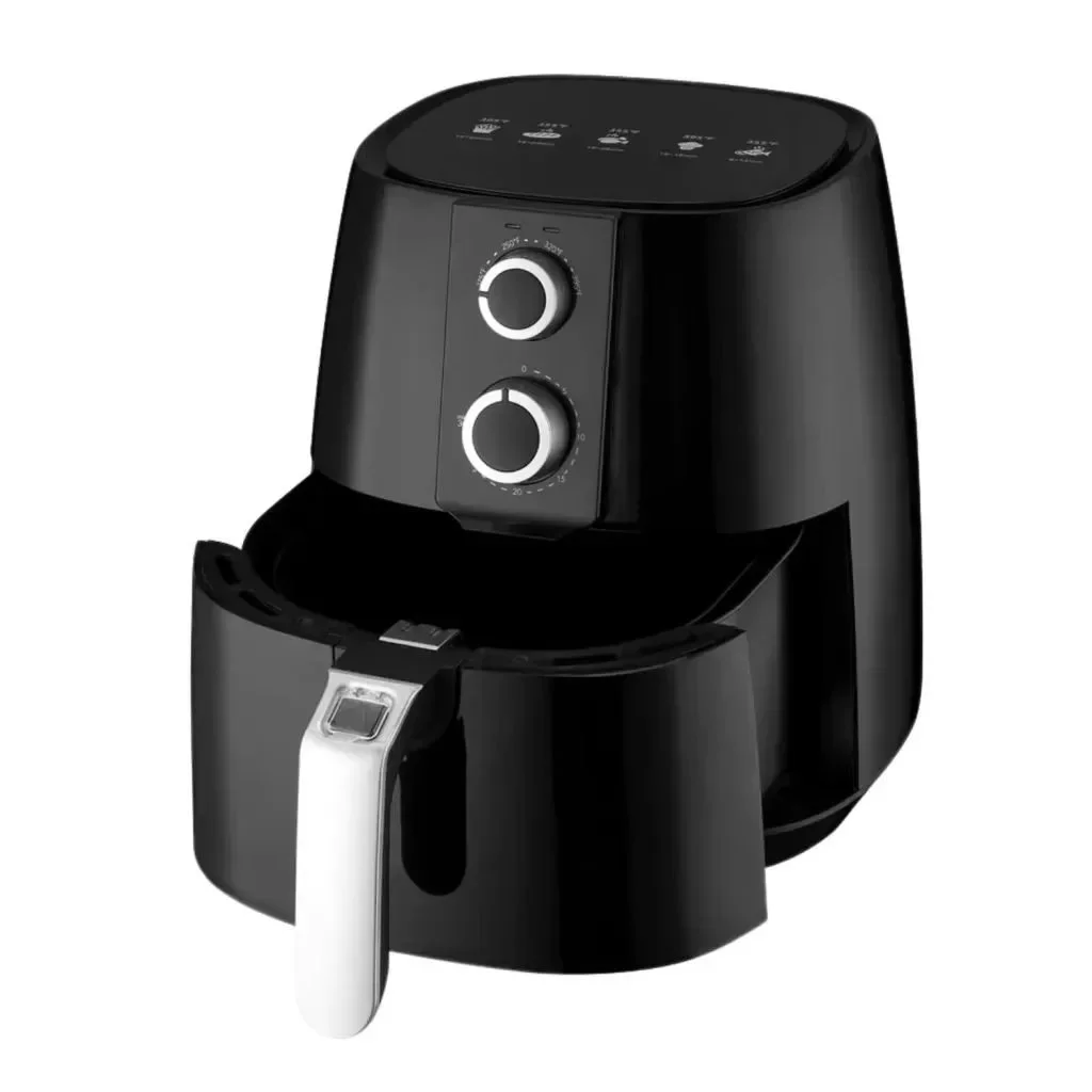 Fritadeira Air Fryer Eletrica 1550w 3.8 Litros Nk001 Preto