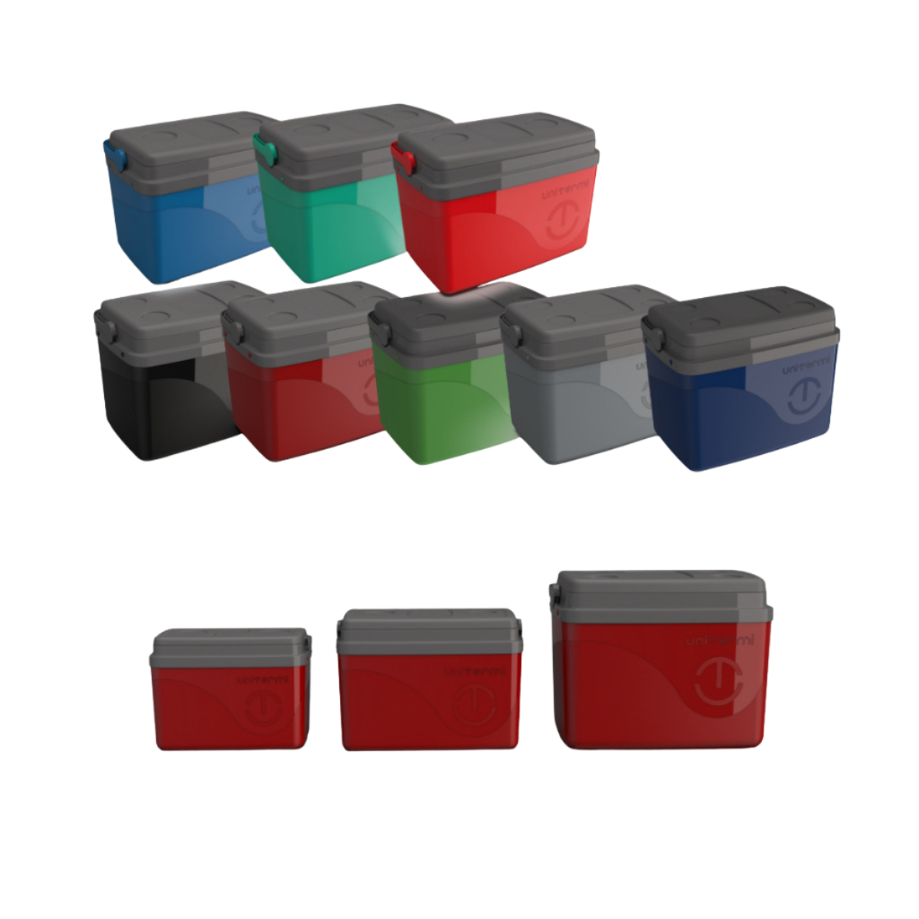 Caixa Térmica Cooler Tampa Bandeja 7,5L - 15L - Praia Piscina