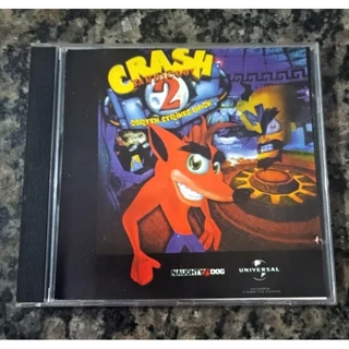 Jogo Do Playstation 1 Ps1 Crash Bandicoot 2 Cortex Mídia Física Prata Prensada De Época