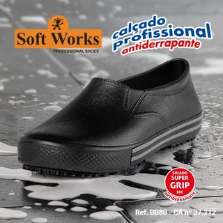 sapatenis unissex soft works epi iate bb80 profissional antiderrapante
