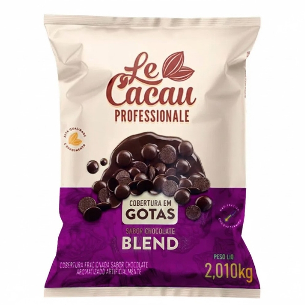 Chocolate Fracionado Gotas Blend 2,05kg - Le Cacau