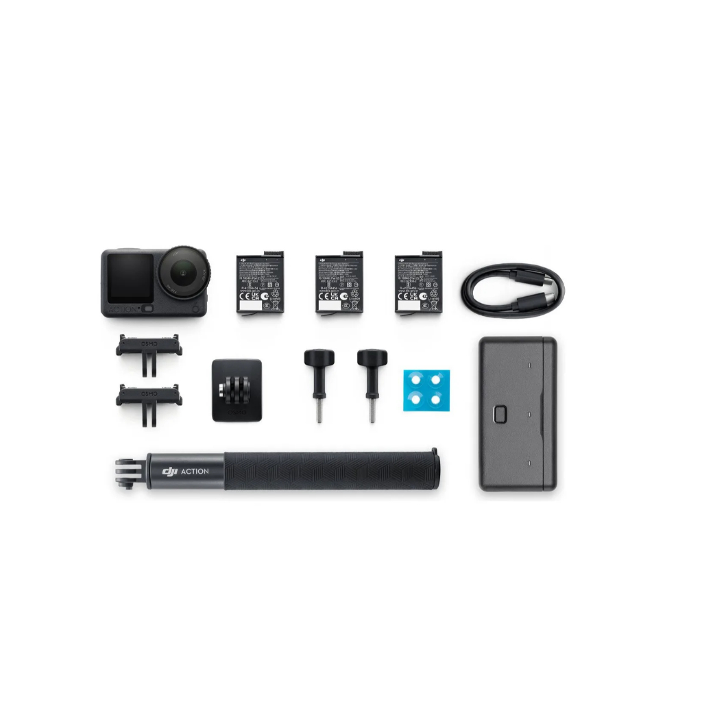 Câmera De Ação Dji Osmo Action 6 Adventure Combo 4k120 | Shopee Brasil
