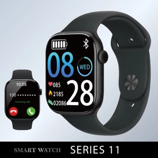 Smartwatch S11 Série 11 Tela AMOLED Bluetooth notificações de WhatsApp, GPS, Monitora Saude, Chat GPT e notificações de