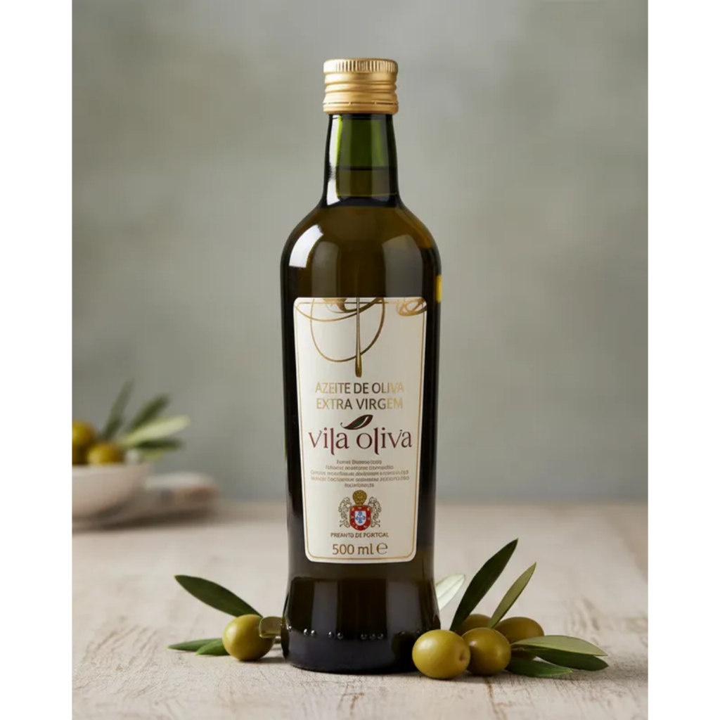 Azeite de Oliva Extra Virgem Premium Vila Oliva 500 ml - Importado de ...