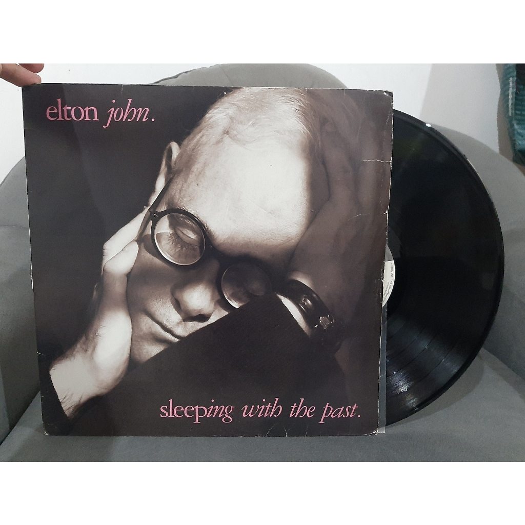 Lp Elton John - Sleeping With The Past - Sacrifice - Disco de Vinil ...