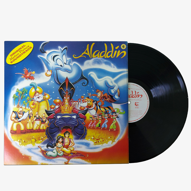 Disco de Vinil LP Aladdin - Trilha Sonora - Disney | Shopee Brasil