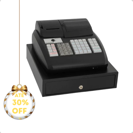 Caixa Registradora Quanton BR-1010G Bivolt com Impressora Térmica Controle de Vendas Comercial