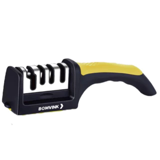 Afiador De Facas Amolador Profissional Bomvink Inox 4 em 1 - Promoção !! em Oferta na Shopee