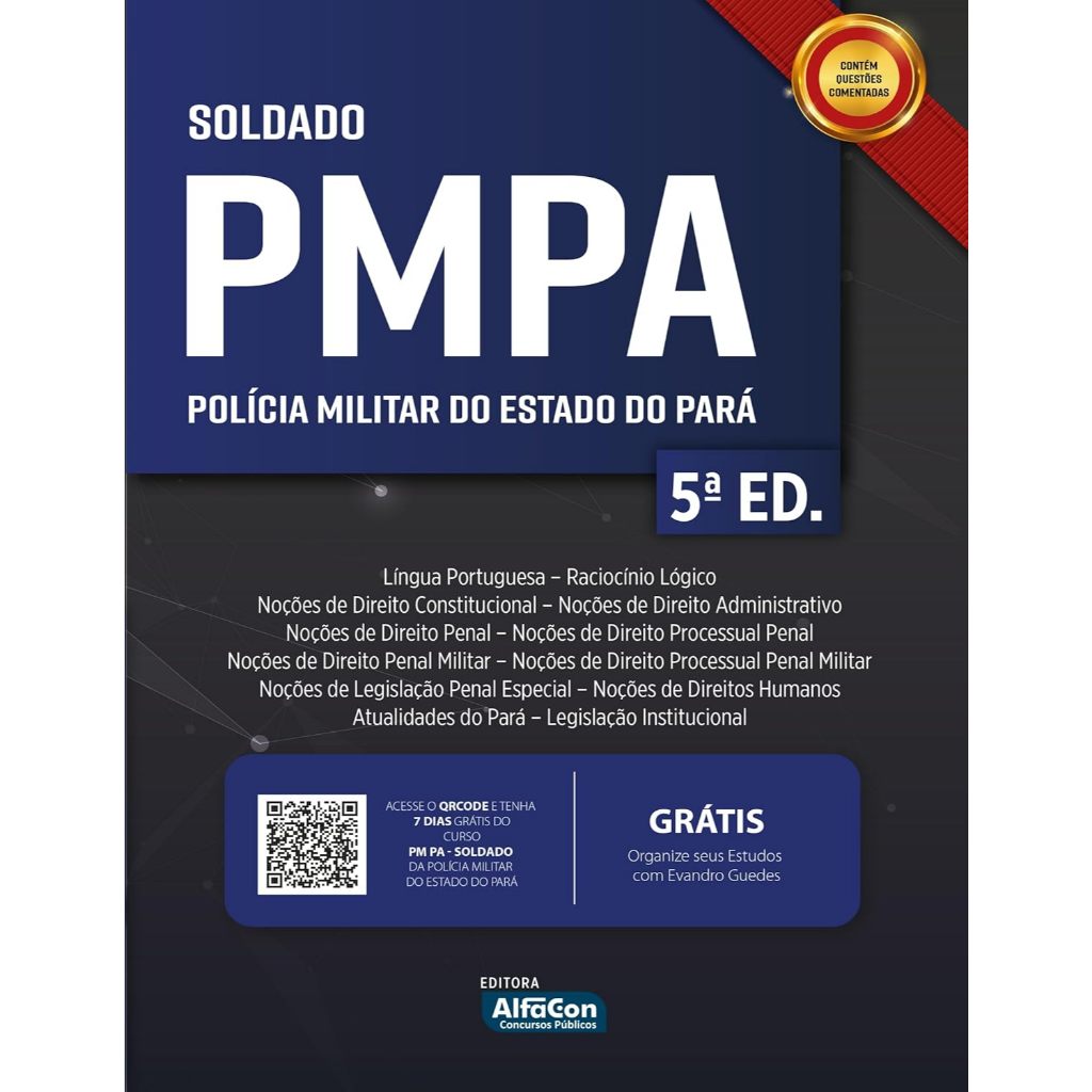 Livro Apostila - PMPA - Soldado da Polícia Militar do Estado do Pará ...